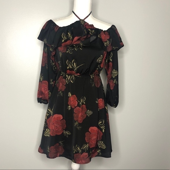 Anthropologie Cupcakes and Cashmere Boden Floral Mini Dress - New with Tag - Picture 3 of 10